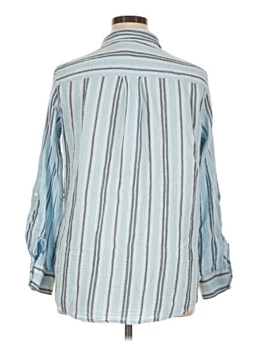 St. John's Bay Long Sleeve Polo (view 2)