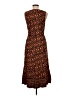 DR2 100% Rayon Animal Print Brown Casual Dress Size M - photo 2