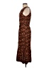 DR2 100% Rayon Animal Print Brown Casual Dress Size M - photo 5