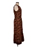 DR2 100% Rayon Animal Print Brown Casual Dress Size M - photo 4