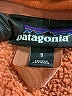 Patagonia 100% Recycled Polyester Orange Brown Pullover Sweater Size S - photo 7
