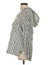 Billabong 100% Cotton Stripes Silver Long Sleeve Blouse Size S - photo 5