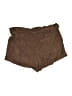 Aerie Solid Brown Khaki Shorts Size L - photo 2
