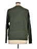 Just Fab Solid Green Pullover Sweater Size XL - photo 2