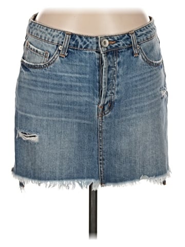 Band of Gypsies Denim Skirt (view 1)
