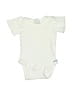 Gerber Solid Ivory Short Sleeve Onesie 0-3 MO / 3 MO (estimated) - photo 1