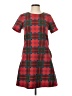 Dudley Stephens 100% Polyester Plaid Red Casual Dress Size S - photo 1
