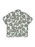 Zara Tropical Silver Short Sleeve Button-Down Shirt Size 9 - 10 - photo 1