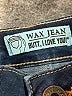 Wax Jean Hearts Blue Jeans Size 9 - photo 7