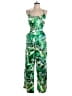 Haute Monde Tropical Green Jumpsuit Size L - photo 1