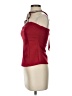 Papaya Burgundy Sleeveless Blouse Size S - photo 5