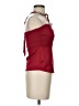 Papaya Burgundy Sleeveless Blouse Size S - photo 4