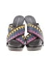 Diane von Furstenberg Gray Wedges Size 9 1/2 - photo 2