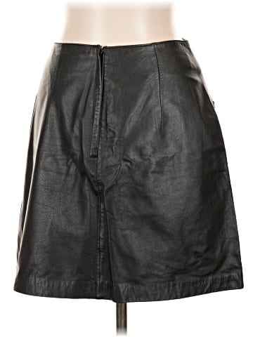 Avanti Faux Leather Skirt (view 2)