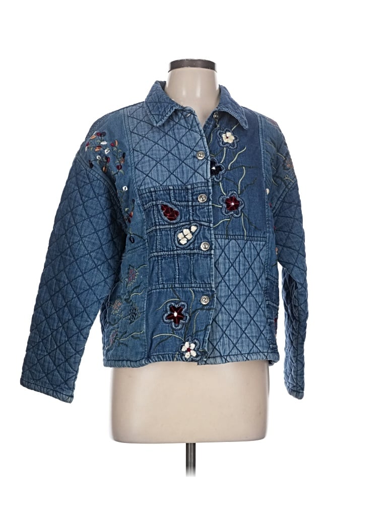 Pre-owned New Directions Denim Jacket In Blue