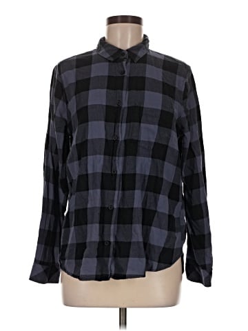 H&M L.O.G.G. Long Sleeve Button-Down Shirt (view 1)