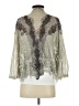 Keren Hart 100% Polyester Gray Cardigan Size XS - photo 2