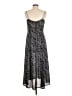 Rampage 100% Polyester Paisley Gray Cocktail Dress Size 9 - photo 2