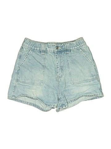 Wax Jean Denim Shorts (view 1)