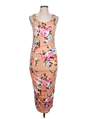 Planet Gold Cocktail Dress (view 1)