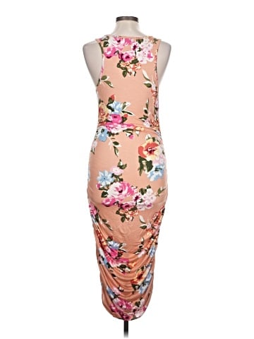 Planet Gold Cocktail Dress (view 2)