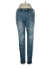 Mossimo Hearts Blue Jeans Size 2 - photo 1