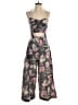 Zimmermann Floral Gray Blue Jumpsuit Size 10 (3) - photo 1