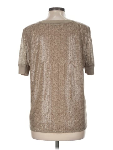 Lafayette 148 New York Short Sleeve Blouse (view 2)