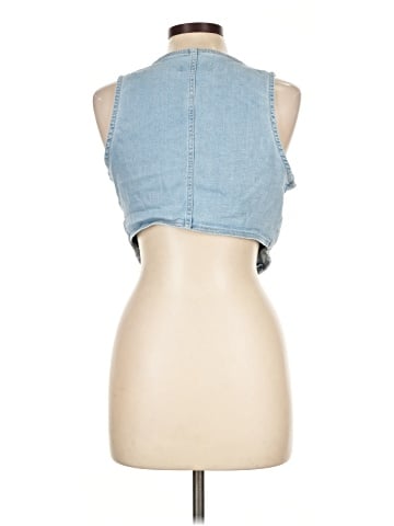 Love Tree Denim Vest (view 2)