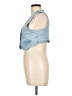 Love Tree Blue Denim Vest Size L - photo 5