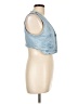 Love Tree Blue Denim Vest Size L - photo 4