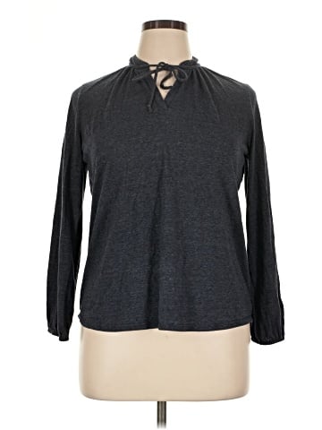 Green Envelope Long Sleeve Polo (view 1)
