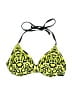 Guess Print Yellow Swimsuit Top Size 12 - photo 1