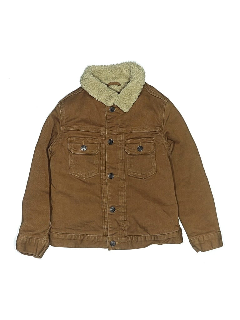 Pre-owned Gap Kids' Jacket In Brown