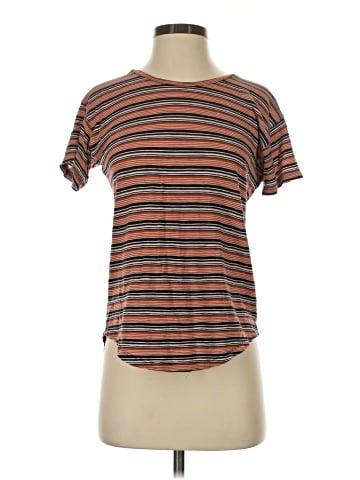 Madewell Whisper Cotton Crewneck Tee in Nealy Stripe (view 1)