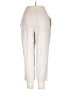 Old Navy Solid Ivory Linen Pants Size L - photo 2