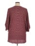 Liz & Me Tweed Burgundy Poncho Size 1X - photo 2
