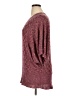 Liz & Me Tweed Burgundy Poncho Size 1X - photo 5