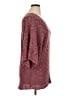 Liz & Me Tweed Burgundy Poncho Size 1X - photo 4
