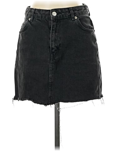 Topshop Denim Skirt (view 1)
