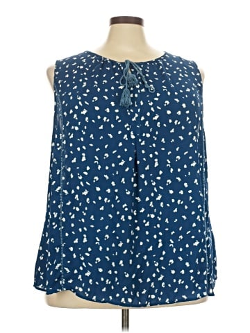 Molly & Isadora Sleeveless Blouse (view 1)