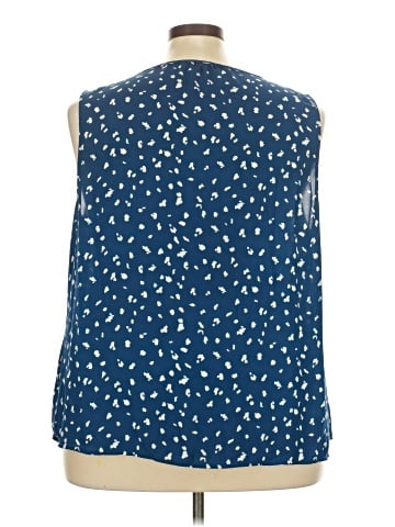 Molly & Isadora Sleeveless Blouse (view 2)