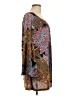 Win Win Paisley Brown Casual Dress Size L - photo 4