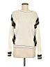 BP. Chevron-herringbone Ivory Pullover Sweater Size M - photo 1