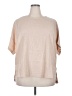 Zenana 100% Cotton Tan Short Sleeve Blouse Size 2X - photo 1