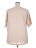 Zenana 100% Cotton Tan Short Sleeve Blouse Size 2X - photo 2