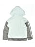 Adidas 100% Polyester Silver Zip Up Hoodie Size 6 - photo 2