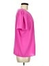CeCe Pink Short Sleeve Blouse Size L - photo 4