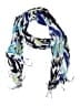 Chico's 100% Rayon Blue Scarf One size - photo 1