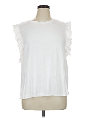 Crown & Ivy Sleeveless T-Shirt (view 1)